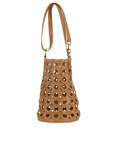 Seau Bucket Bag, &pound;595, Handbags, Beige, Leather, Front view